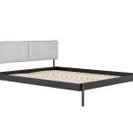 Łóżko metalowe Minimal z zagłówkiem 160x200 cm