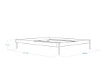 Łóżko metalowe Minimal 160x200 cm - obrazek 4