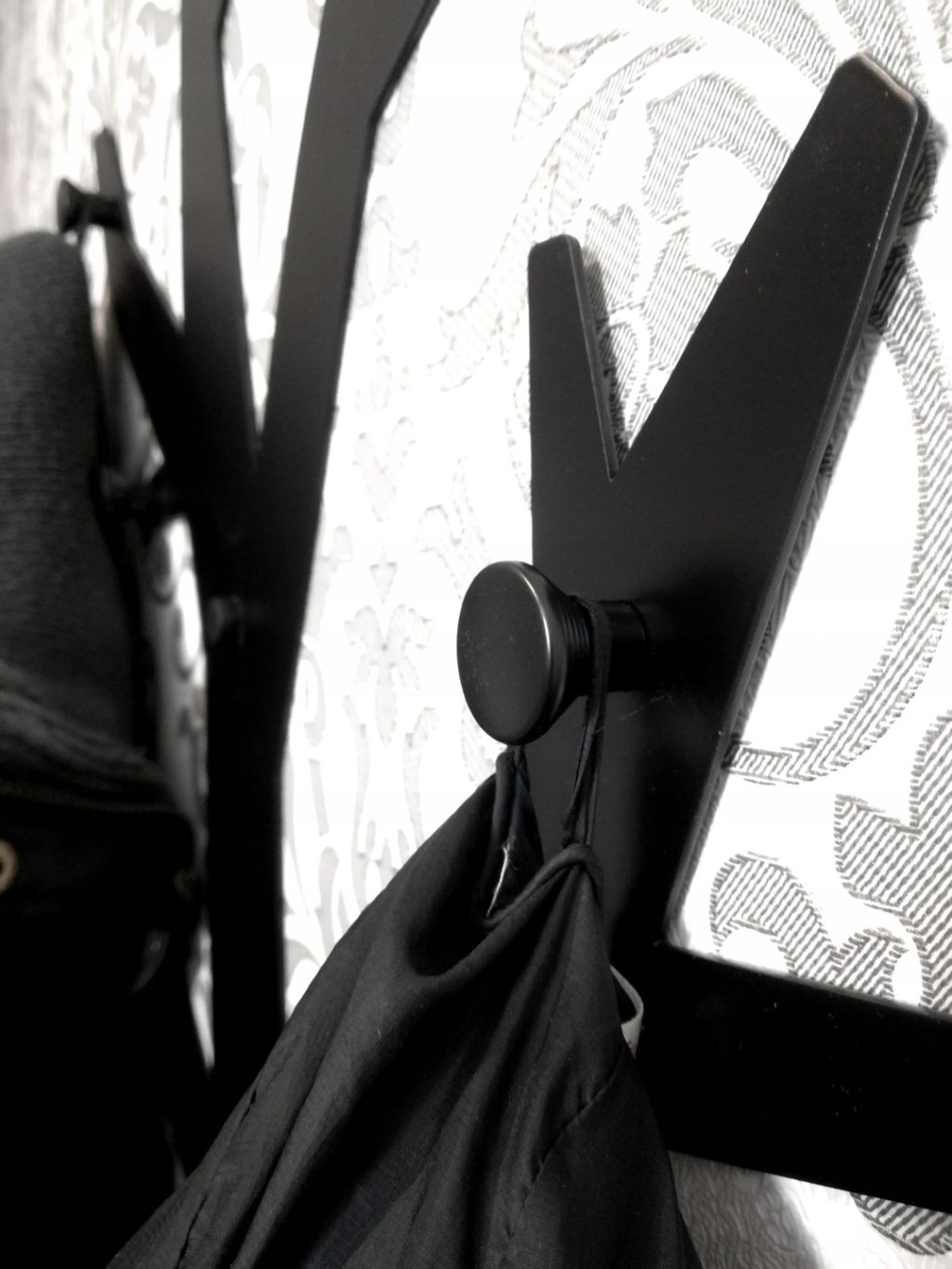 Wieszak metalowy na ścianę loftowy WIE125 60 cm - obrazek 3