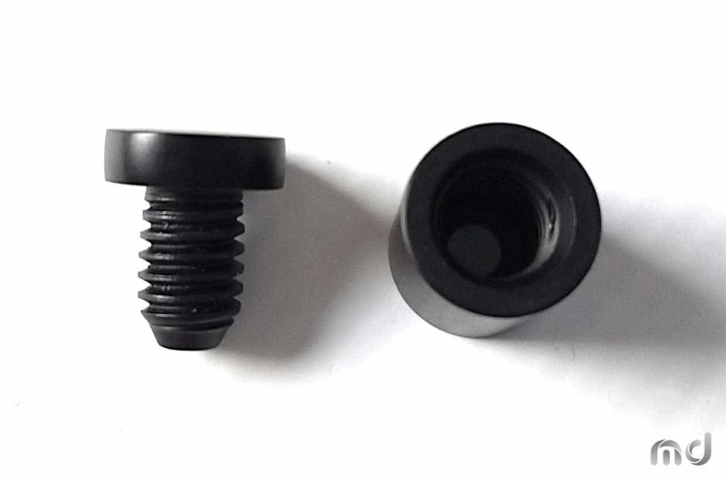 Dystans aluminium 13x13mm czarny - obrazek 3