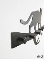 Wieszak metalowy ścienny Gałąź 60 cm - obrazek 4