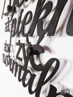 Napis na ścianę Życie jest za piękne 35 cm - obrazek 4