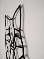 Dekoracja geometryczna metalowa Lis II 60 cm - obrazek 5