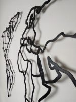 Metalowa mapa świata DES014 150 cm - obrazek 10