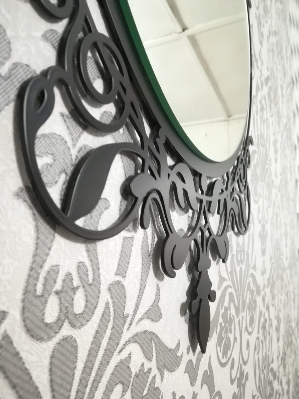 Lustro metalowe Klimt 60 cm - obrazek 5