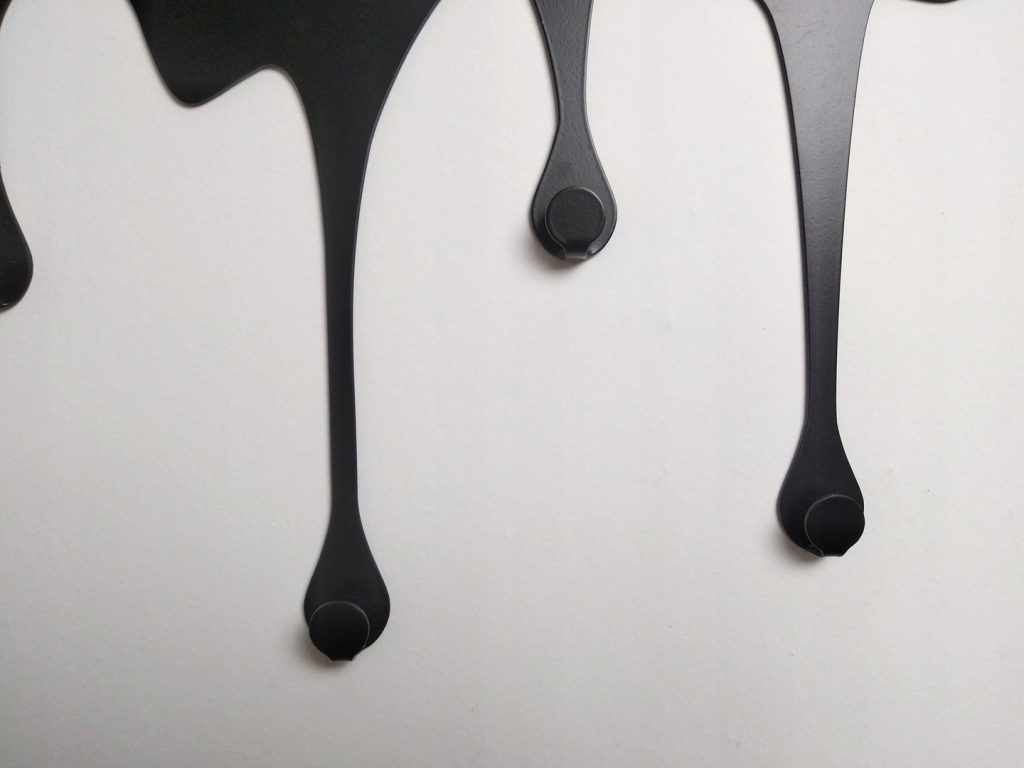 Wieszak metalowy krople WIE077 80 cm - obrazek 3