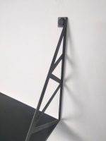 Metalowa półka POL028 do salonu loft 40 cm - obrazek 3