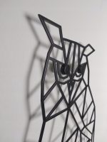 Dekoracja ścienna metalowa Sowa 80 cm - obrazek 5