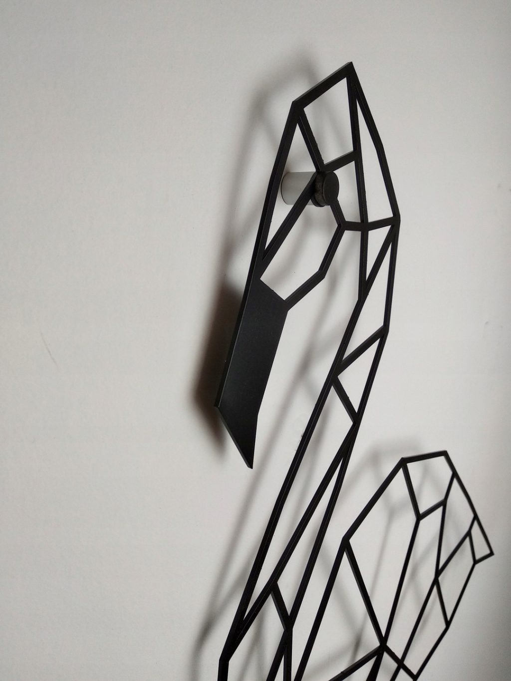 Dekoracja geometryczna metalowa Flaming 80 cm - obrazek 4