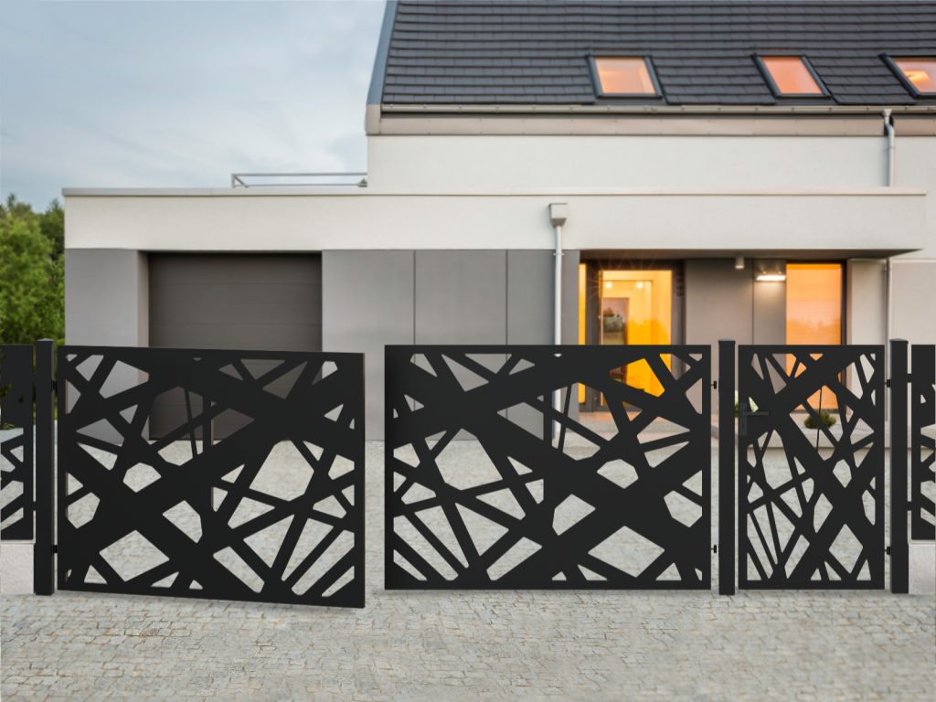 Brama dwuskrzydłowa Elisa 400×150 cm - obrazek 2