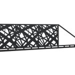 Brama przesuwna Elisa 600×150 cm