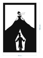 Obraz metalowy ścienny Circus 68x100 cm - obrazek 2