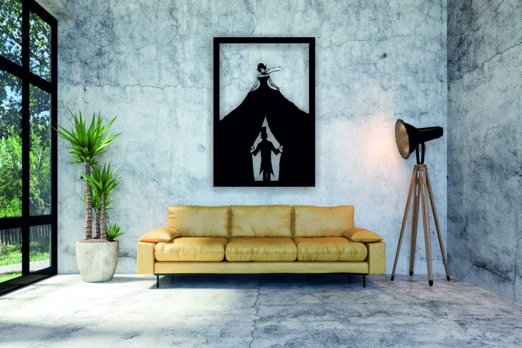 Obraz metalowy ścienny Circus 102x150 cm - obrazek 2