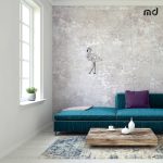 Dekoracja ścienna metalowa Flaming 50 cm - obrazek 3