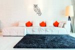 Dekoracja ścienna metalowa Sowa 80 cm - obrazek 2