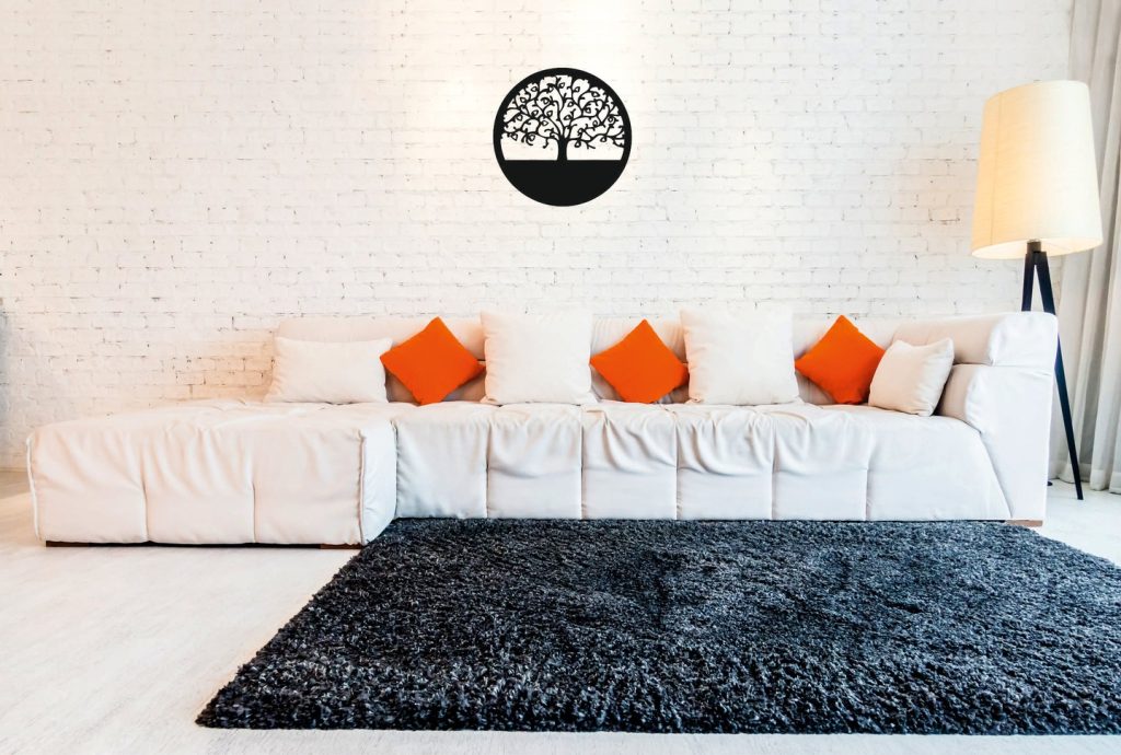 Dekoracja ścienna metalowa DRZEWO 34 cm - obrazek 2