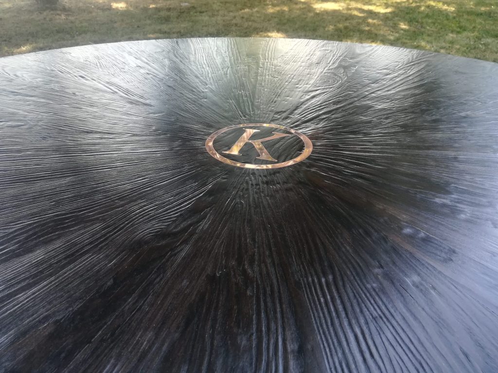 Stół sosnowy okrągły z litego drewna średnica 140 cm - obrazek 5