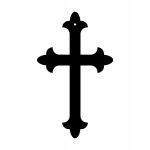 Krzyż ścienny KNS016 30 cm