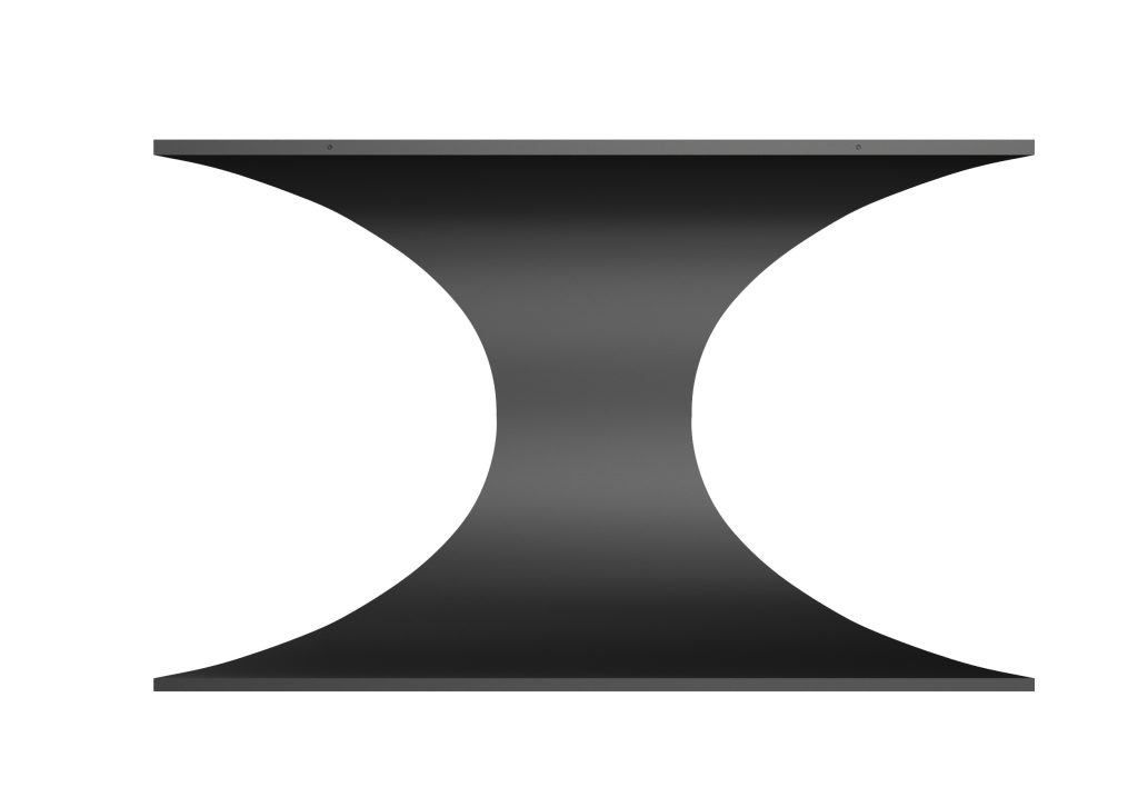 Noga metalowa do stołu Klepsydra M - obrazek 6