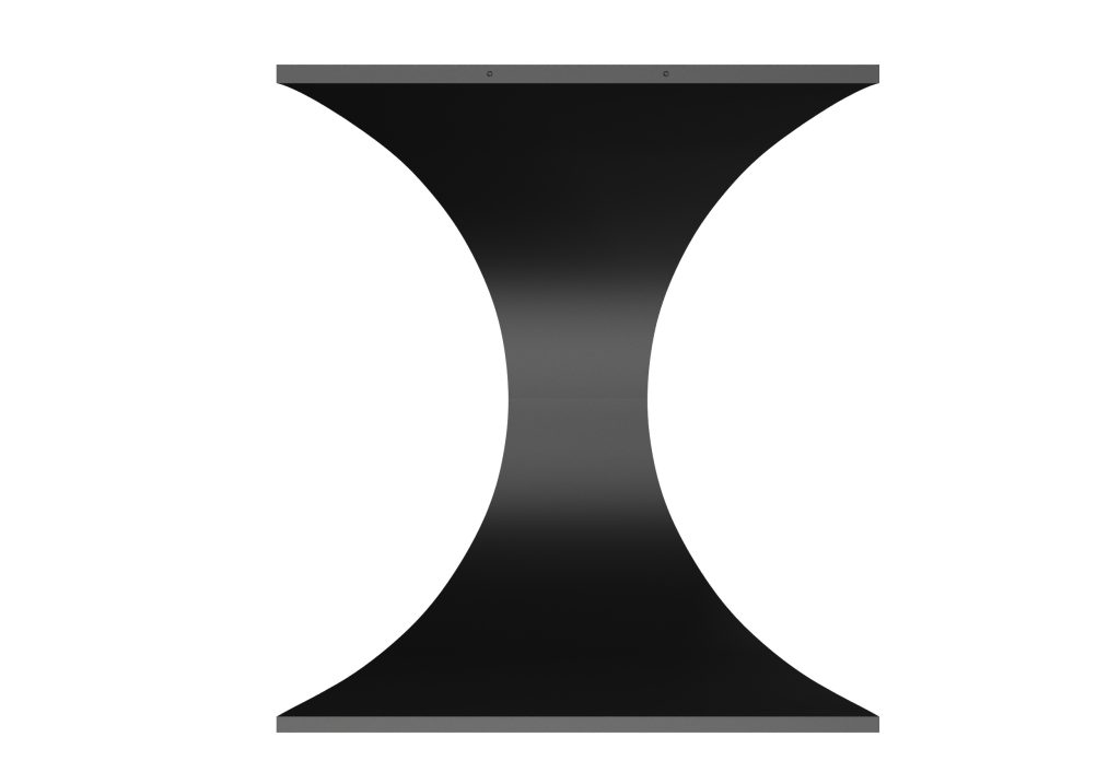 Noga metalowa do stołu Klepsydra M - obrazek 5