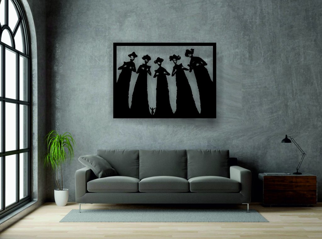 Obraz metalowy ścienny Koncert 68x50 cm - obrazek 3