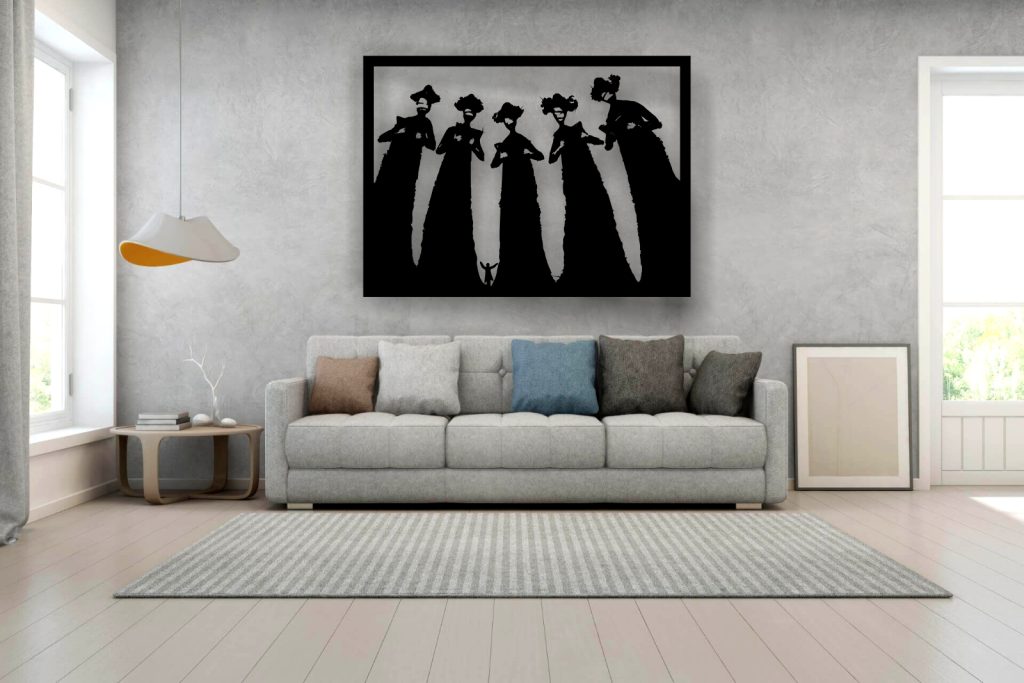 Obraz metalowy ścienny Koncert 68x50 cm - obrazek 4