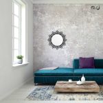 Lustro metalowe Koronka II 52 cm - obrazek 3