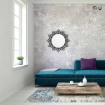 Lustro metalowe Koronka II 60 cm - obrazek 3