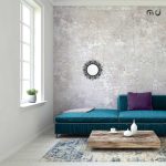 Lustro metalowe Mandala 50 cm - obrazek 3