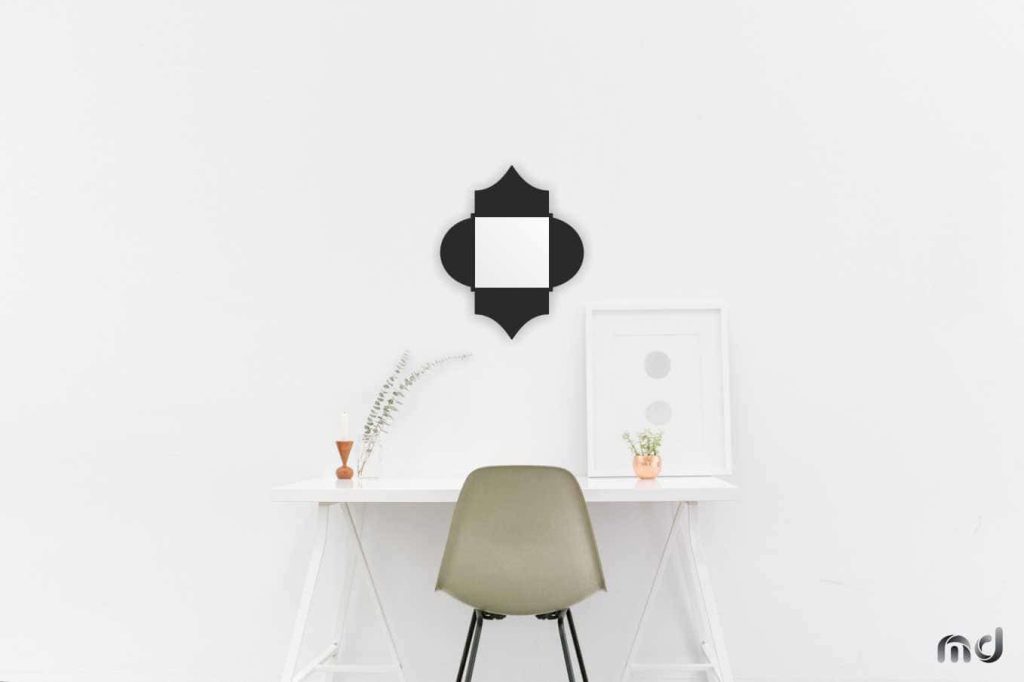 Lustro metalowe Maroko L15 50 cm - obrazek 3