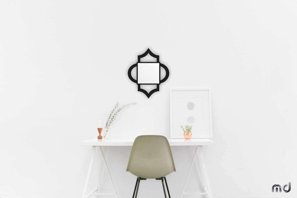 Lustro metalowe Maroko L16 57 cm - obrazek 3