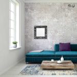 Lustro metalowe Zebra L18 75 cm - obrazek 4