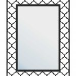Lustro metalowe Maroko L06 90 cm