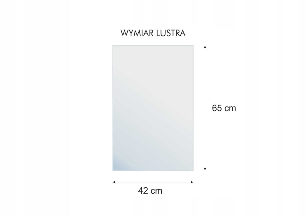 Lustro metalowe Maroko L06 90 cm - obrazek 2