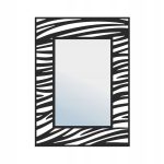 Lustro metalowe Zebra L18 75 cm