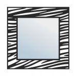 Lustro metalowe Zebra L18 60 cm