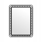 Lustro metalowe Rings L21 20x30 cm