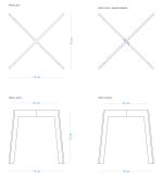 Stelaż do stołu Leon S - obrazek 2