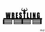 Wieszak na medale Wrestling 60 cm
