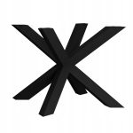 Noga metalowa do stołu Pająk Szeroki S