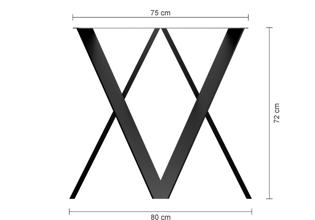 Stelaż do stołu Vertex Loft - obrazek 3