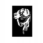 Obraz metalowy na ścianę Chrystus KNS009 50 cm