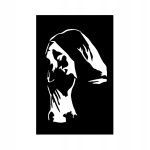 Obraz metalowy na ścianę Matka Boska KNS011 50 cm