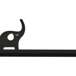 Półka metalowa dla dziecka 45 cm