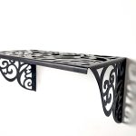 Półka metalowa ażurow POL018a 40 cm