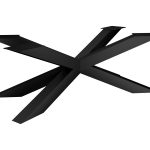 Noga metalowa do stolika Pająk Heavy L