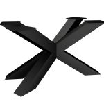 Noga metalowa do stolika Pająk Heavy M