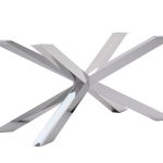 Noga do stołu ze stali nierdzewnej chrom Pająk L