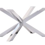 Noga do stołu ze stali nierdzewnej chrom Pająk M