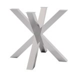 Noga do stołu ze stali nierdzewnej chrom Pająk S